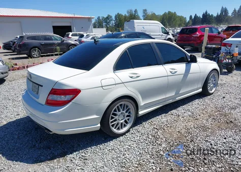 2009 Mercedes-Benz C 300 Sport from USA, damaged, VIN WDDGF54X39F213364